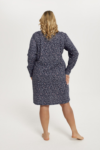 Camisón manga larga Flora Moda Italiana - estampado