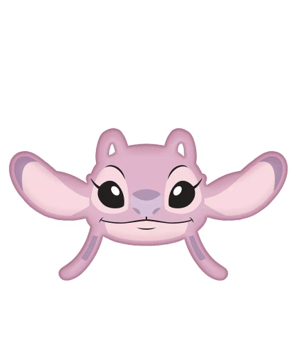 Lilo y Stitch forma de almohada Jerry Fabrics rosa