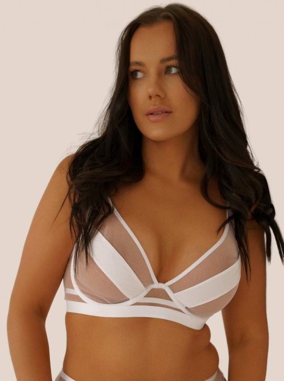 SC-932 Sujetador Lou Soft Kinga blanco