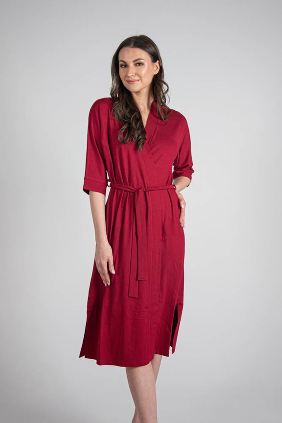 942 Visa Bata larga De Lafense - granate