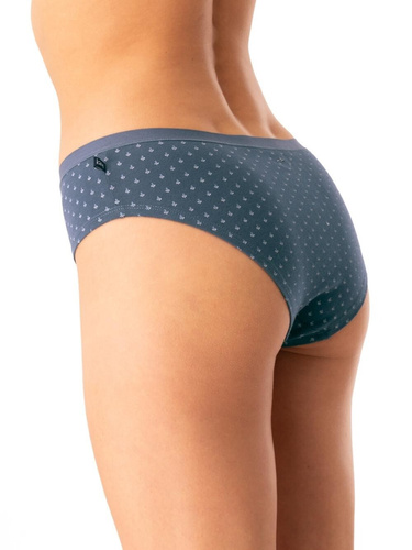 Braga de mujer Key LPN 742 grafito - algodón, cómoda, lote de 2 piezas