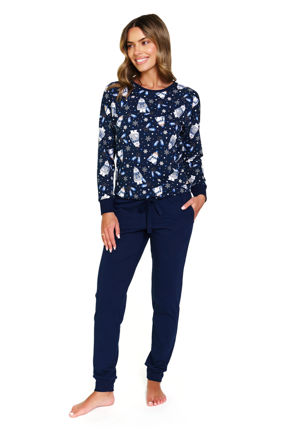 5272 Pijama de mujer Doctor Nap - Cozy Bear, algodón, manga larga y pantalón