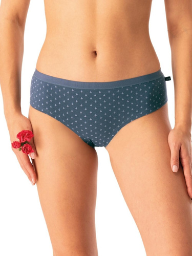 Braga de mujer Key LPN 742 grafito - algodón, cómoda, lote de 2 piezas