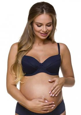 1732 Sujetador de lactancia LUPOLINE - azul marino