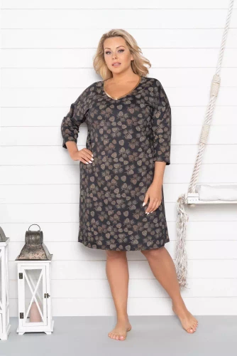 Pinnia camiseta 3/4 mujer Italia Fashion - estampado