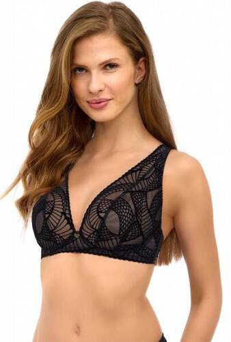 2516 Sujetador bralette suave Lupoline - negro