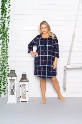 Izera camisa de lactancia para mujer manga 3/4 Moda Italiana - estampado