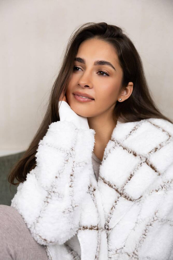 Sensis Delphine Cardigan - rayas blancas