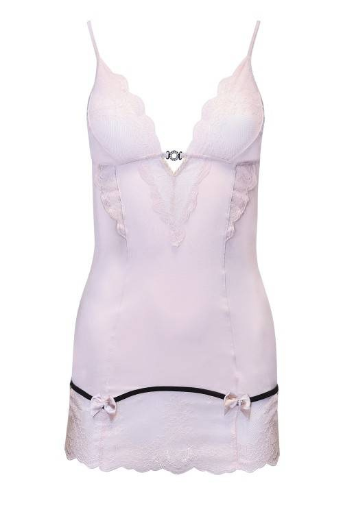 Stephanie LC 90227 Conjunto, chemise y tanga LivCo Corsetti Fashion