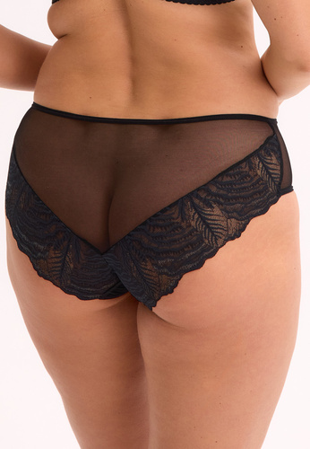 GFP 1228 Isla Higos enteros para mujer de Gaia - clásico, cómodo, con encaje negro