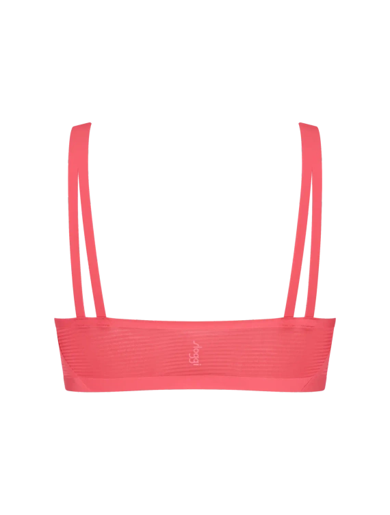 Bralette sloggi ZERO Feel Air sin costuras, ligero flamingo