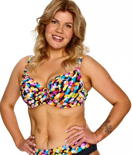 Top bikini Lupoline Elisa Big soft pecho grande colorido