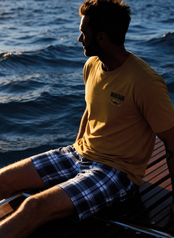 Pijama hombre Cornette 326/213 Montana 2 100% algodón manga corta