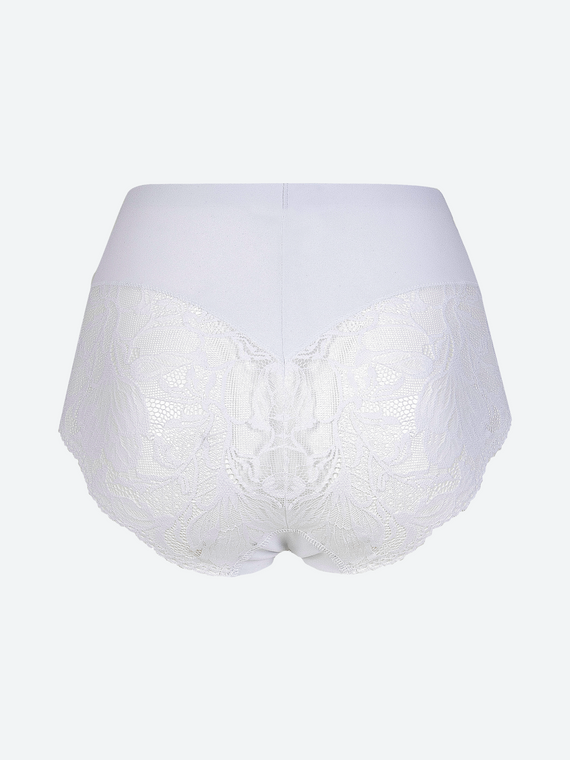 Leila Figs - clásico, cómodo, con un acabado femenino Spiman blanco