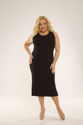 707 Vestido Freya Mujer de De Lafense - negro