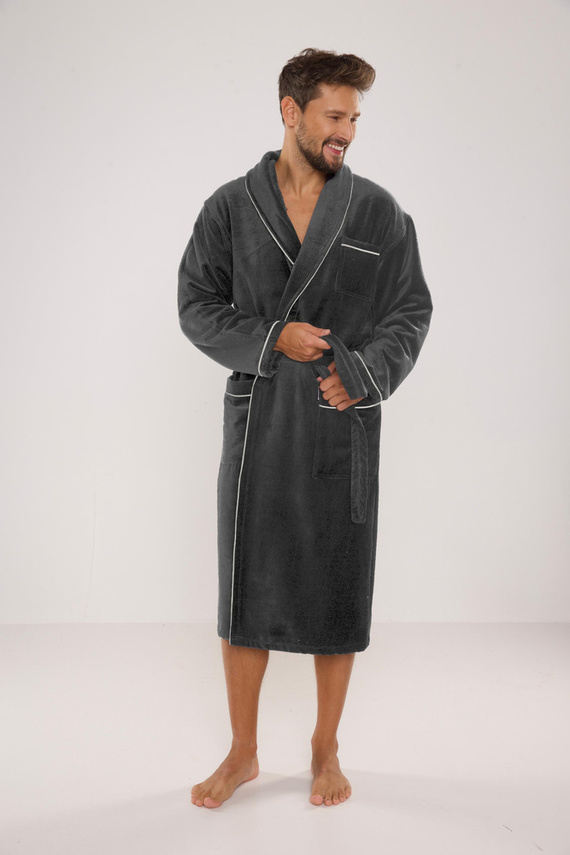 735 Bata de hombre Manuele De Lafense - grafito