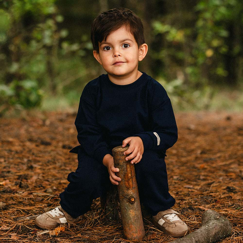 Camiseta infantil manga larga Eevi Simply Comfy 100% algodón