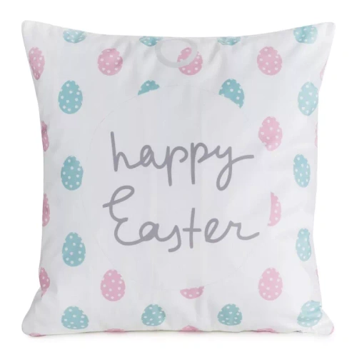 Eurofirany Wiosna 9– funda de cojín decorativa pascual elegante