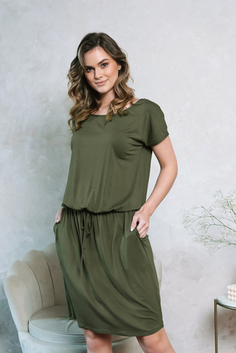 Vestido Paramo Mujer Moda Italiana - caqui