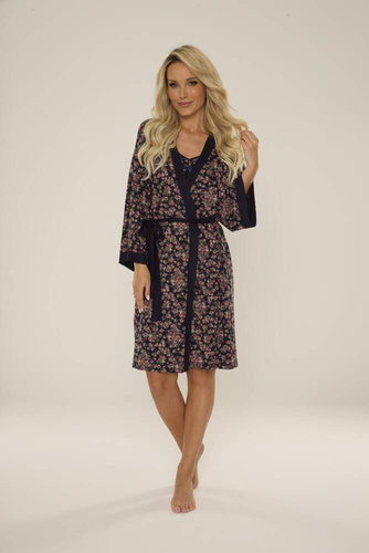 468 Bata de mujer Mia Forex - azul marino