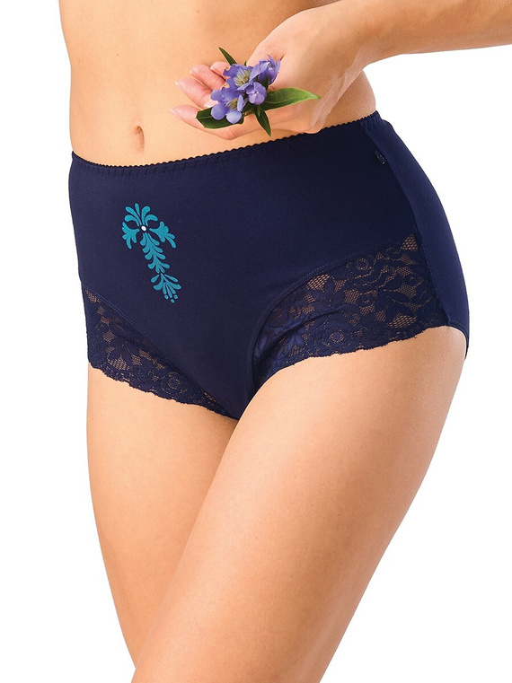 Braguitas de mujer Key LPF 501 B26 Maxi Bikini algodón encaje 2 unidades