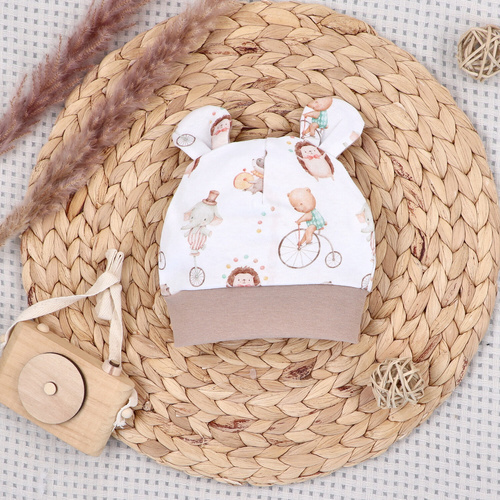 ABK-0049 Conjunto infantil Circus Nini de algodón orgánico 4 piezas