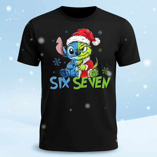 Moocha SIX SEVEN camiseta infantil navideña 100% algodón, manga corta
