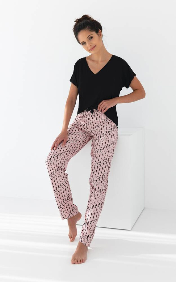 Pijama de mujer Ambar Sensis - negro