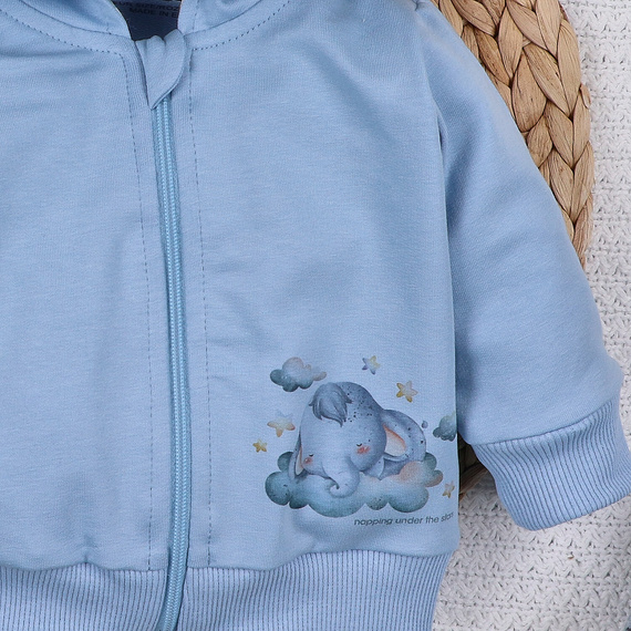 ABN-5615 Sudadera infantil Little Dreamers Nini de algodón orgánico - comodidad, sostenibilidad, respetuosa con el medio ambiente
