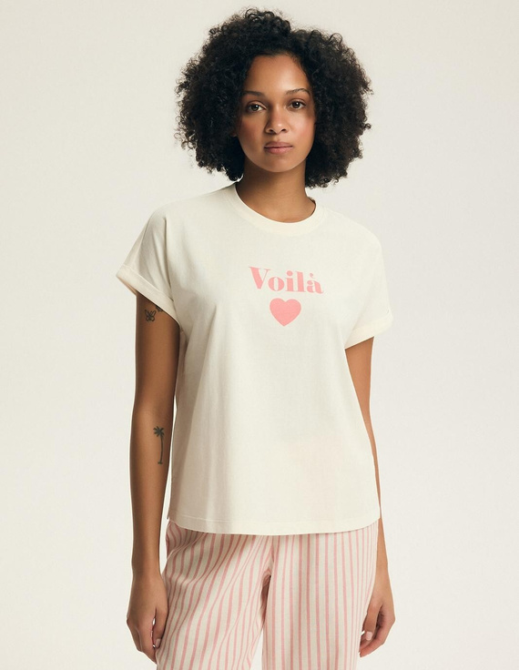 Pijama mujer Henderson Darlan 43707 – algodón, pantalón largo, estampado