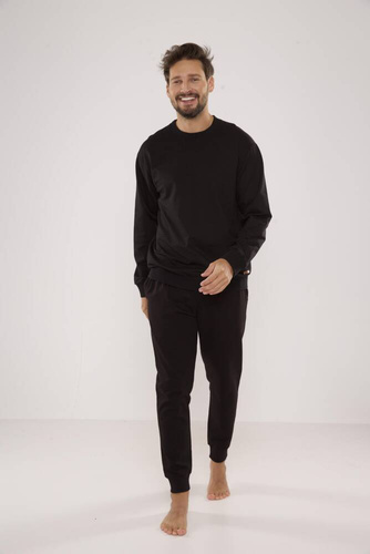 728 Sudadera Just Forex para hombre - negra