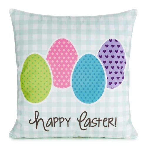 Eurofirany Wiosna 1– funda de cojín decorativa pascual elegante