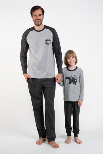 Morten Pijama de niño Moda italiana melange/c.melange