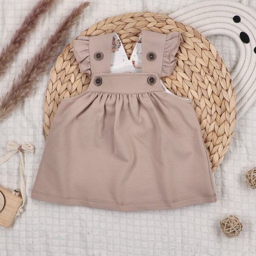 ABN-5593 Vestido para bebé Circus de Nini - 100% algodón orgánico, suave y ecológico