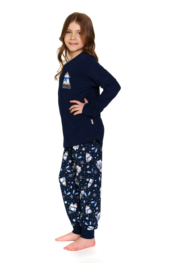 7339 Doctor Nap Cozy Bear pijama para niños - 100% algodón, unisex