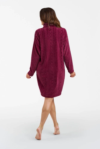 Rena Albornoz de señora Italian Fashion - granate