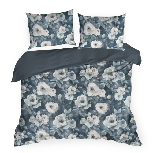 Ropa de cama Kira Design 91 floral reversible suave con cremallera