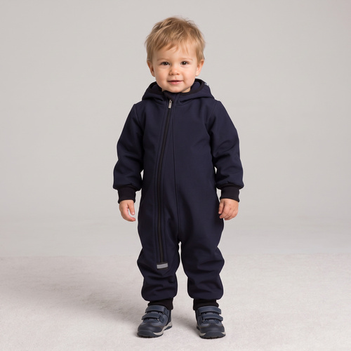Mono infantil Nicol 229084 Softshell polar azul marino