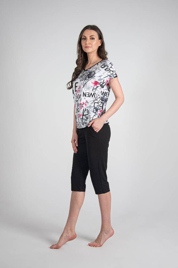 676 Soled Pijama de señora Forex - blanco