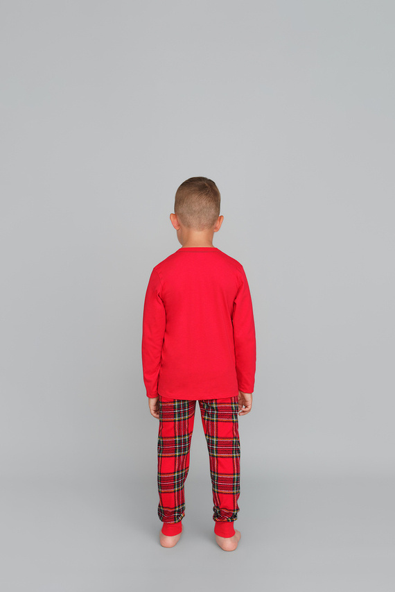 Narvik Pijama de niño Italian Fashion- rojo/estampado