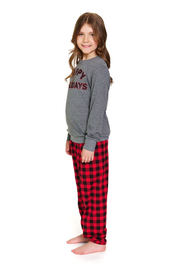 7345 Pijama para niños Gris Oscuro Doctor Nap - 100% algodón