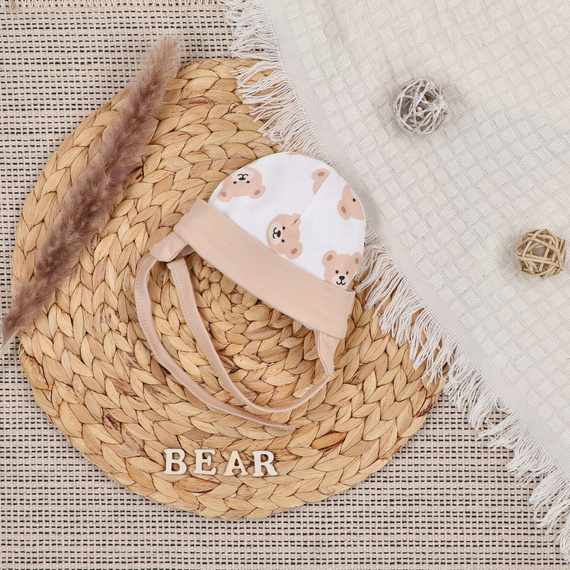 ABK-0048 Conjunto para bebé Sweet Bears de algodón orgánico Nini