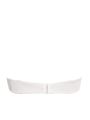 1580 Sujetador push-up Fantastic - bandeau, microfibra Sielei blanco