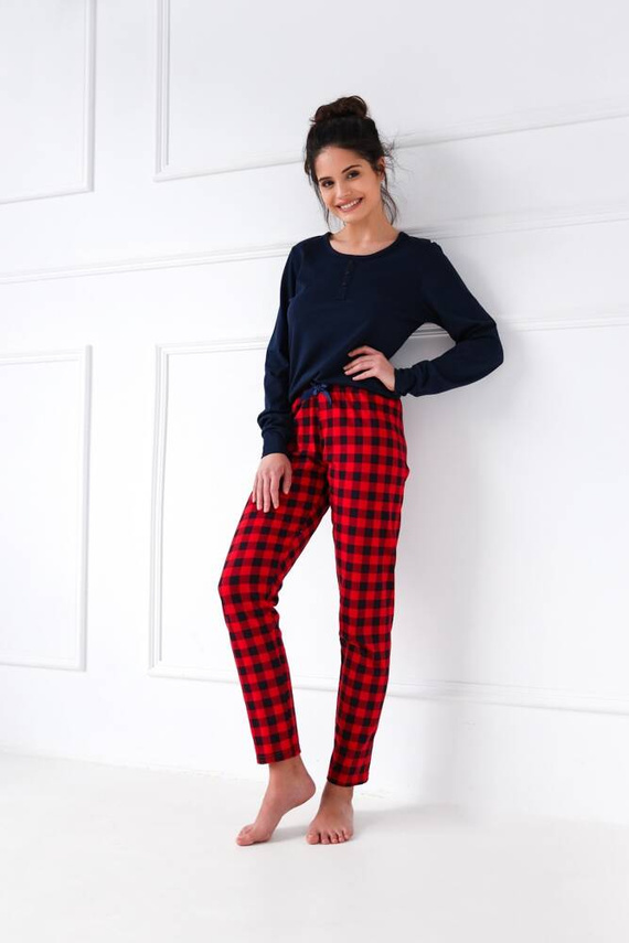 Bonnie Sensis pijama de mujer - azul marino