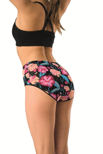 Figs Ava 2256 negro - corte clásico, microfibra suave, comodidad y encaje sutil