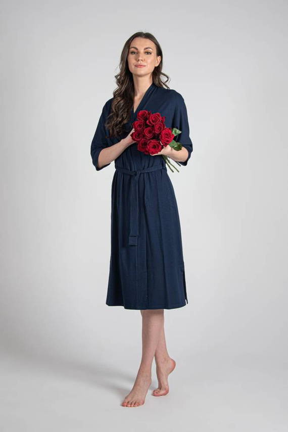 942 Visa Bata larga De Lafense - azul marino