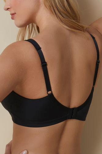 Sujetador Marivi Selene negro - suave, sin aros, cómodo para llevar a diario