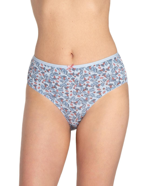 L-122BI-63 Pack de 3 braguitas Lama para mujer, algodón, corte clásico