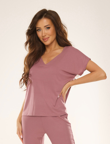 774 Vendy Blusa de manga corta de De Lafense - berry