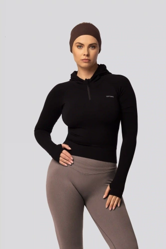 Leggings push-up Spaio PRO cintura alta opacos moldeadores taupe